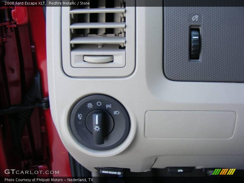 Redfire Metallic / Stone 2008 Ford Escape XLT