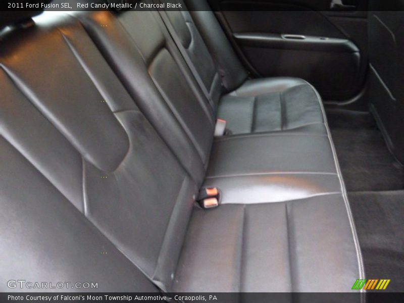 Red Candy Metallic / Charcoal Black 2011 Ford Fusion SEL