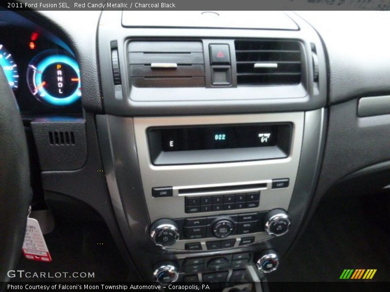 Red Candy Metallic / Charcoal Black 2011 Ford Fusion SEL