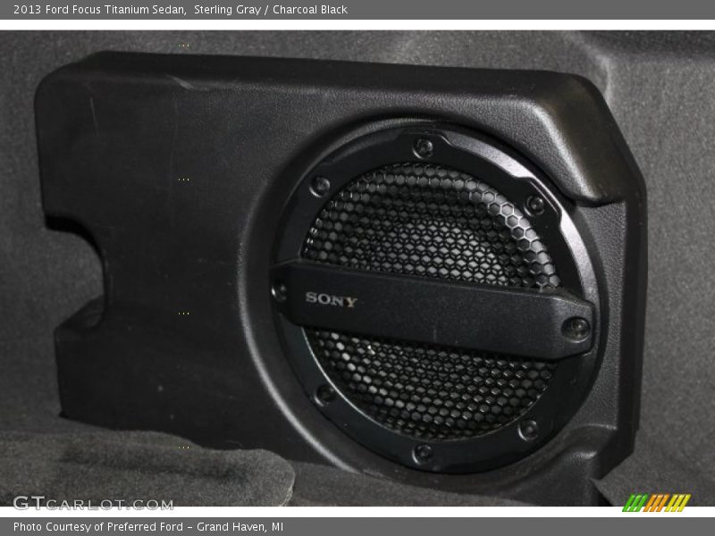Sterling Gray / Charcoal Black 2013 Ford Focus Titanium Sedan