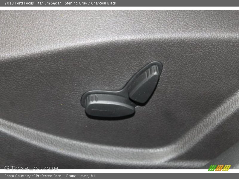 Sterling Gray / Charcoal Black 2013 Ford Focus Titanium Sedan