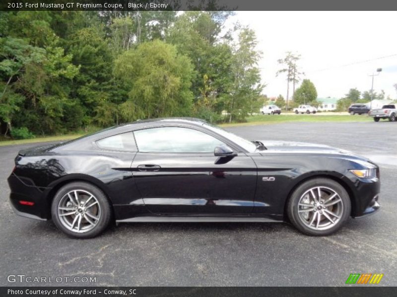 Black / Ebony 2015 Ford Mustang GT Premium Coupe