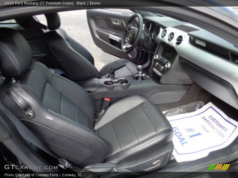Black / Ebony 2015 Ford Mustang GT Premium Coupe