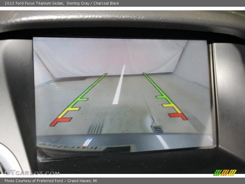 Sterling Gray / Charcoal Black 2013 Ford Focus Titanium Sedan