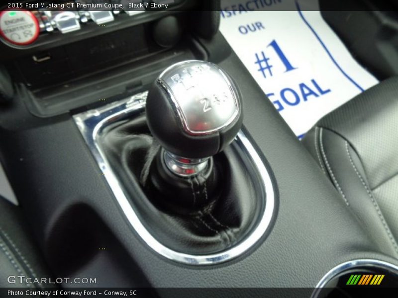 Black / Ebony 2015 Ford Mustang GT Premium Coupe