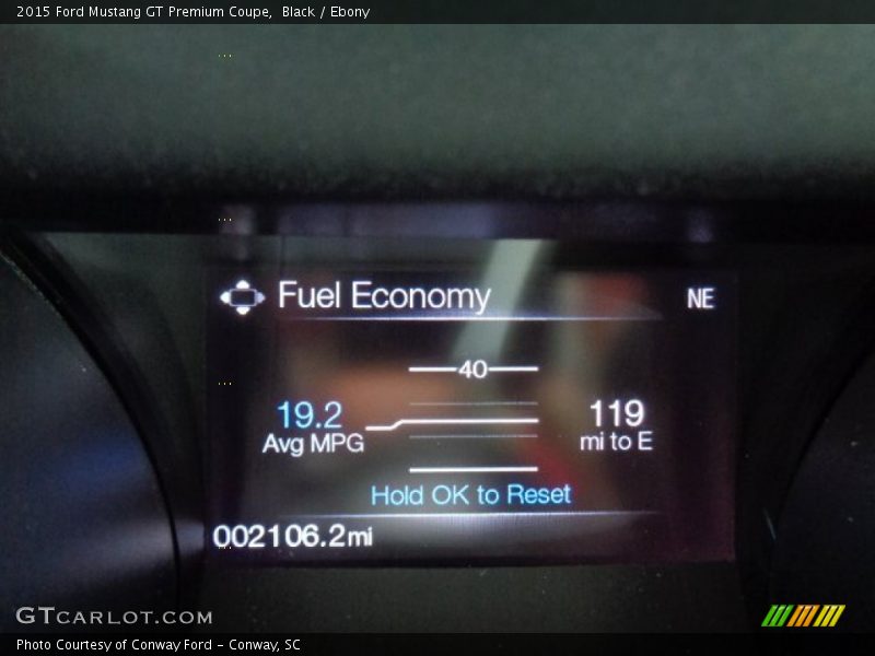 Black / Ebony 2015 Ford Mustang GT Premium Coupe