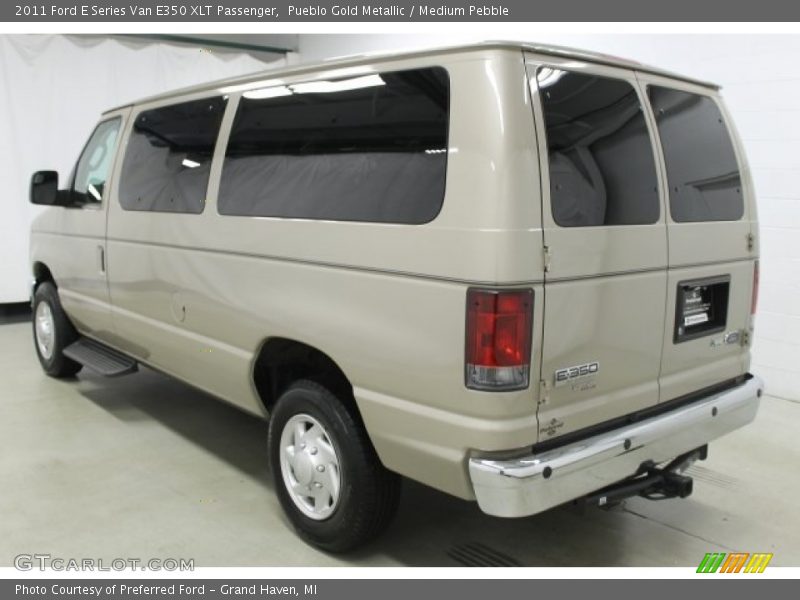 Pueblo Gold Metallic / Medium Pebble 2011 Ford E Series Van E350 XLT Passenger