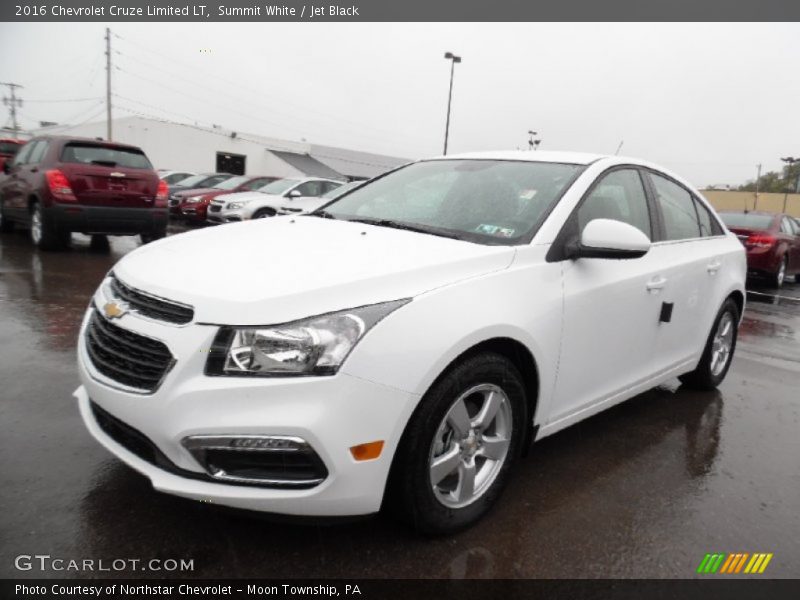 Summit White / Jet Black 2016 Chevrolet Cruze Limited LT