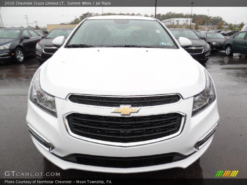 Summit White / Jet Black 2016 Chevrolet Cruze Limited LT