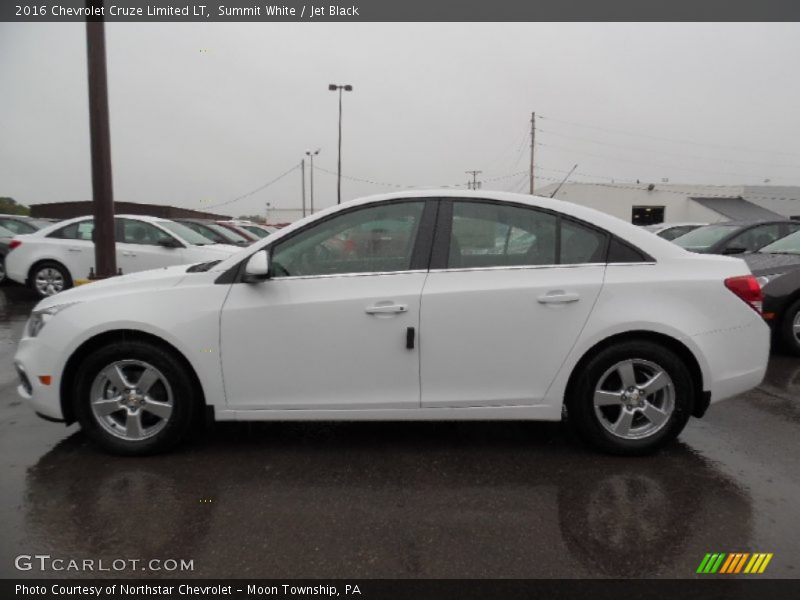 Summit White / Jet Black 2016 Chevrolet Cruze Limited LT
