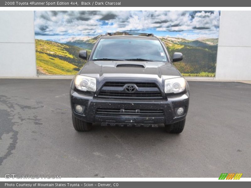 Black / Dark Charcoal 2008 Toyota 4Runner Sport Edition 4x4
