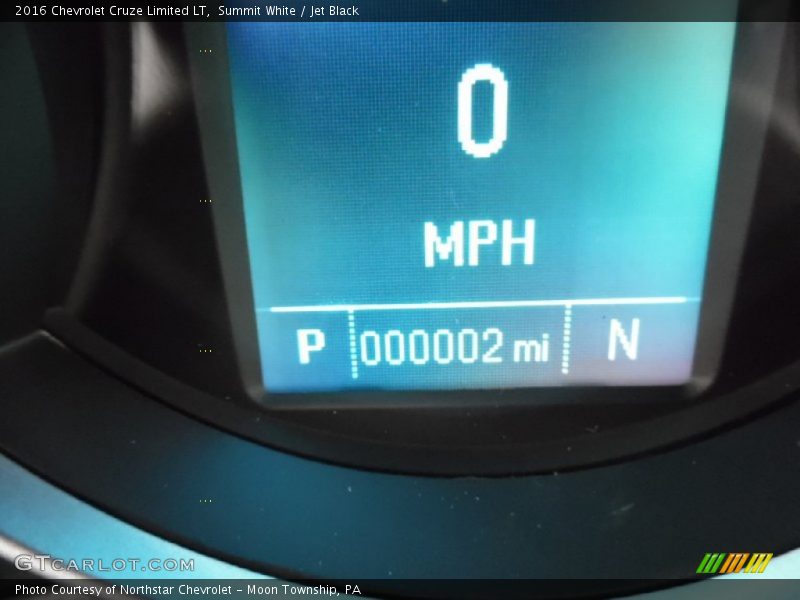 Summit White / Jet Black 2016 Chevrolet Cruze Limited LT
