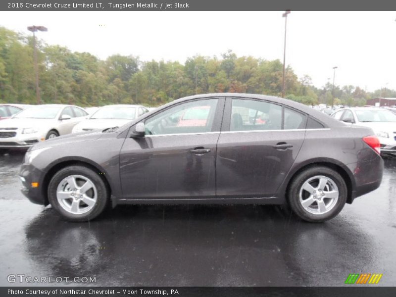 Tungsten Metallic / Jet Black 2016 Chevrolet Cruze Limited LT