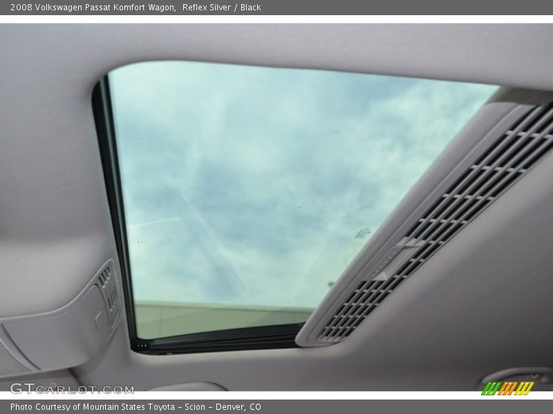 Reflex Silver / Black 2008 Volkswagen Passat Komfort Wagon