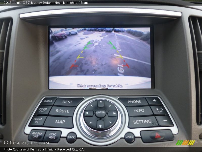 Moonlight White / Stone 2013 Infiniti G 37 Journey Sedan