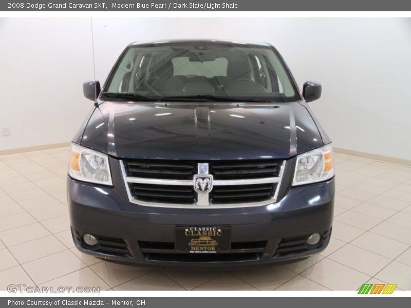 Modern Blue Pearl / Dark Slate/Light Shale 2008 Dodge Grand Caravan SXT
