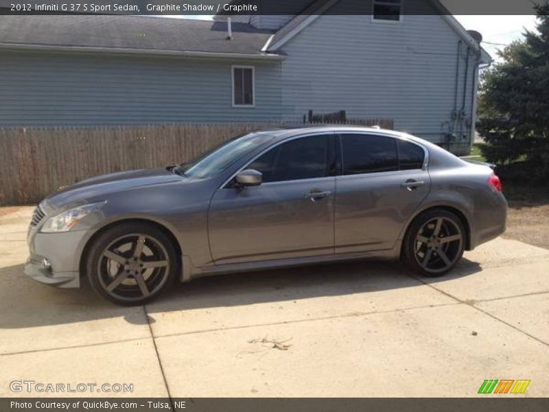 Graphite Shadow / Graphite 2012 Infiniti G 37 S Sport Sedan