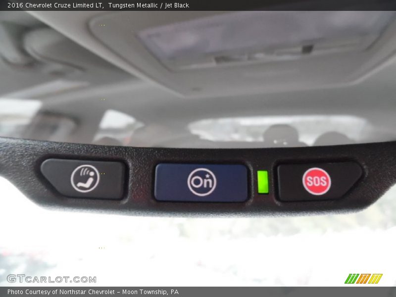 Tungsten Metallic / Jet Black 2016 Chevrolet Cruze Limited LT