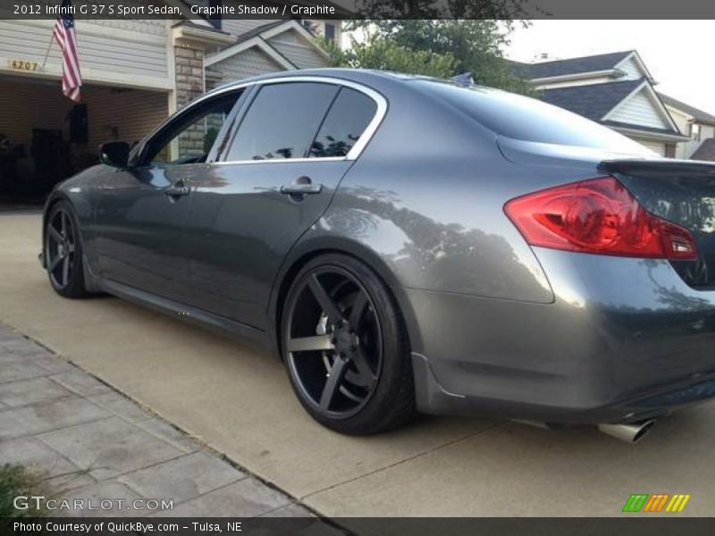 Graphite Shadow / Graphite 2012 Infiniti G 37 S Sport Sedan