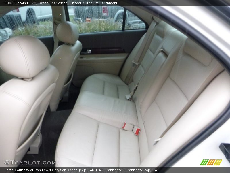 White Pearlescent Tricoat / Medium Parchment 2002 Lincoln LS V8