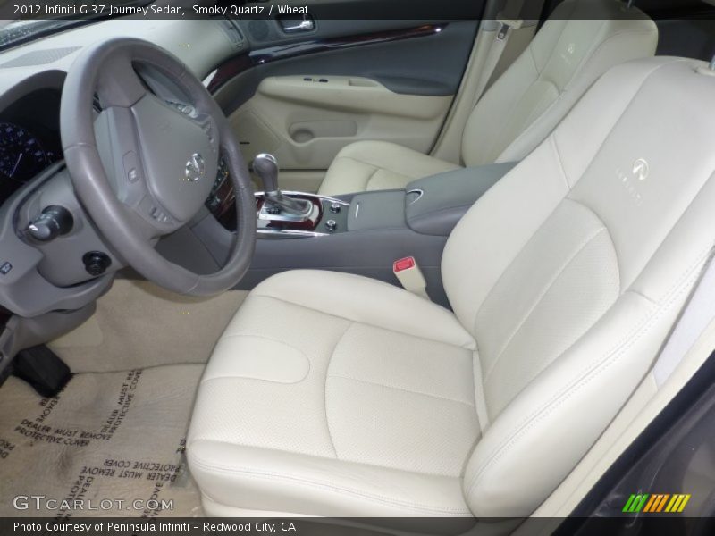 Smoky Quartz / Wheat 2012 Infiniti G 37 Journey Sedan