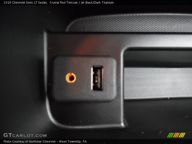 Crystal Red Tintcoat / Jet Black/Dark Titanium 2016 Chevrolet Sonic LT Sedan