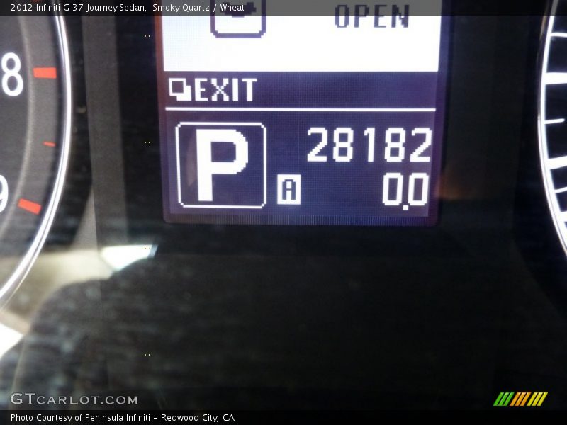 Smoky Quartz / Wheat 2012 Infiniti G 37 Journey Sedan