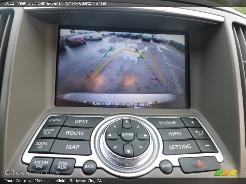 Smoky Quartz / Wheat 2012 Infiniti G 37 Journey Sedan
