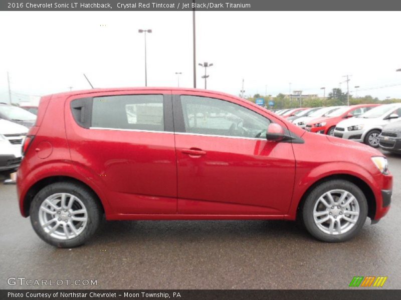  2016 Sonic LT Hatchback Crystal Red Tintcoat