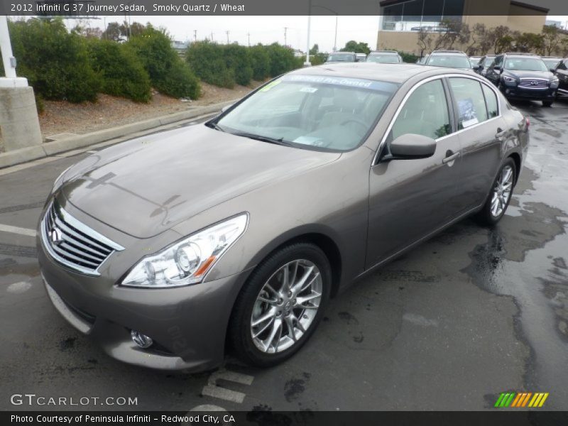 Front 3/4 View of 2012 G 37 Journey Sedan