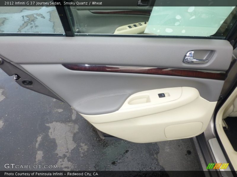 Smoky Quartz / Wheat 2012 Infiniti G 37 Journey Sedan