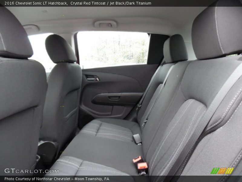 Rear Seat of 2016 Sonic LT Hatchback