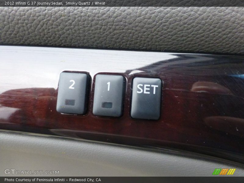 Smoky Quartz / Wheat 2012 Infiniti G 37 Journey Sedan