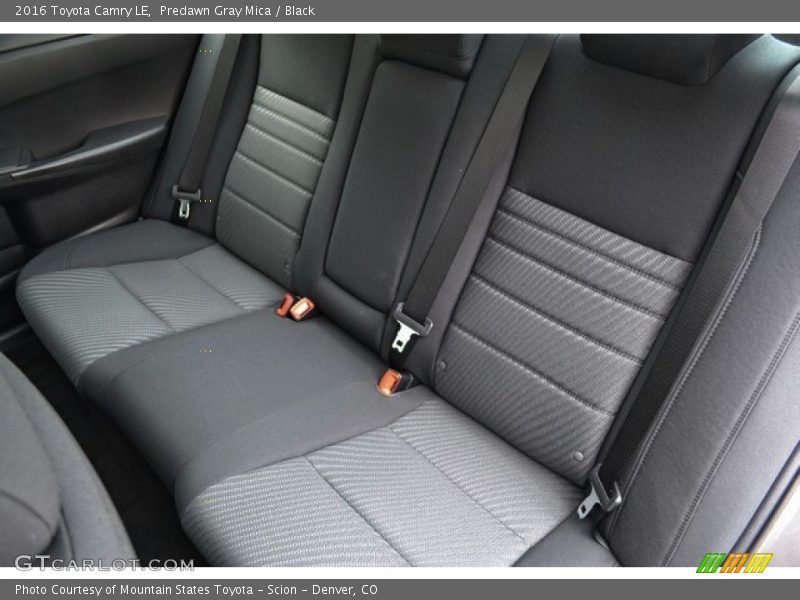 Predawn Gray Mica / Black 2016 Toyota Camry LE