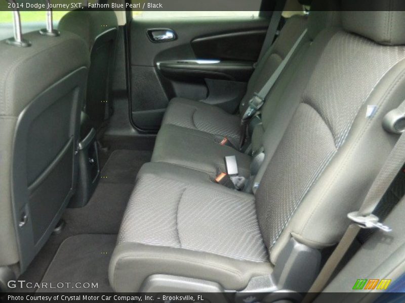 Fathom Blue Pearl / Black 2014 Dodge Journey SXT