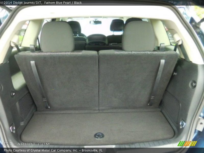 Fathom Blue Pearl / Black 2014 Dodge Journey SXT