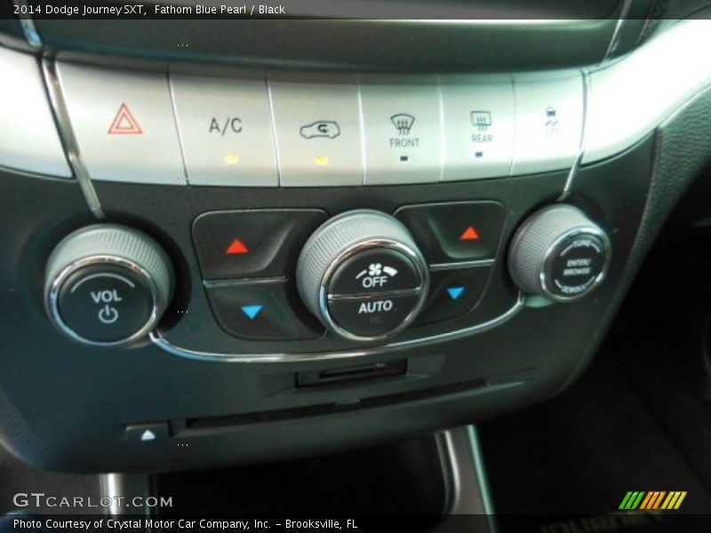 Fathom Blue Pearl / Black 2014 Dodge Journey SXT