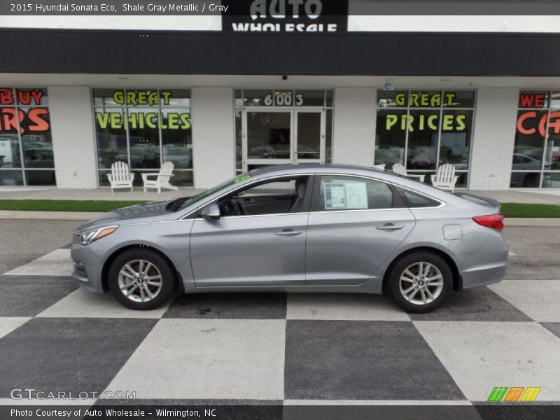 Shale Gray Metallic / Gray 2015 Hyundai Sonata Eco