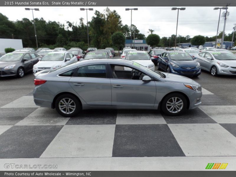 Shale Gray Metallic / Gray 2015 Hyundai Sonata Eco