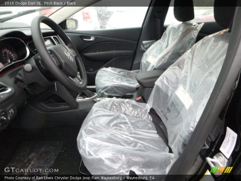 Pitch Black / Black 2016 Dodge Dart SE