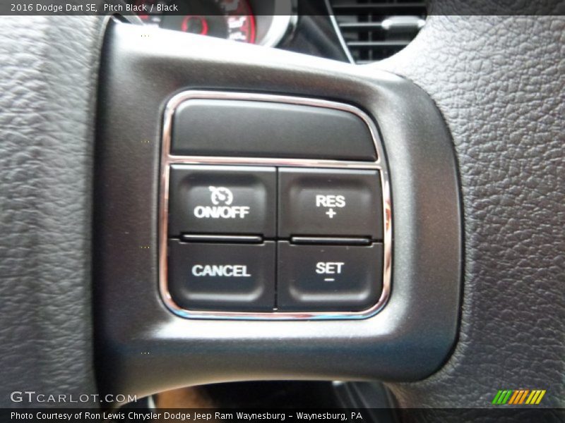 Pitch Black / Black 2016 Dodge Dart SE