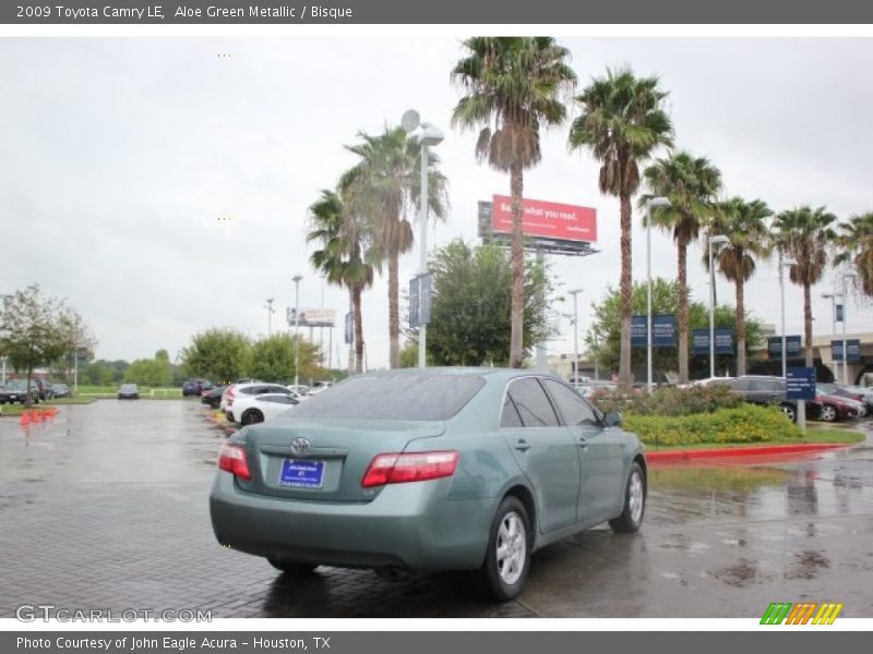 Aloe Green Metallic / Bisque 2009 Toyota Camry LE