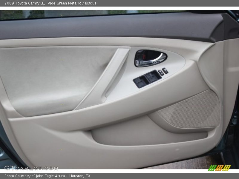 Aloe Green Metallic / Bisque 2009 Toyota Camry LE