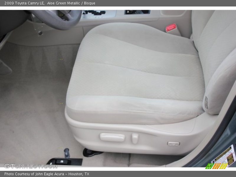 Aloe Green Metallic / Bisque 2009 Toyota Camry LE