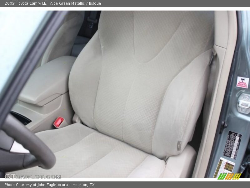 Aloe Green Metallic / Bisque 2009 Toyota Camry LE