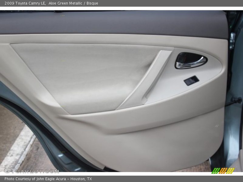 Aloe Green Metallic / Bisque 2009 Toyota Camry LE