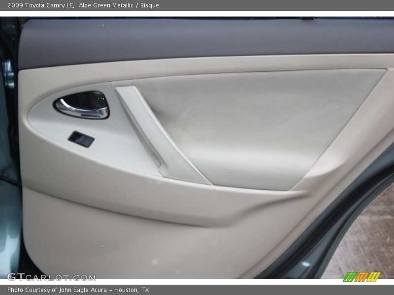 Aloe Green Metallic / Bisque 2009 Toyota Camry LE