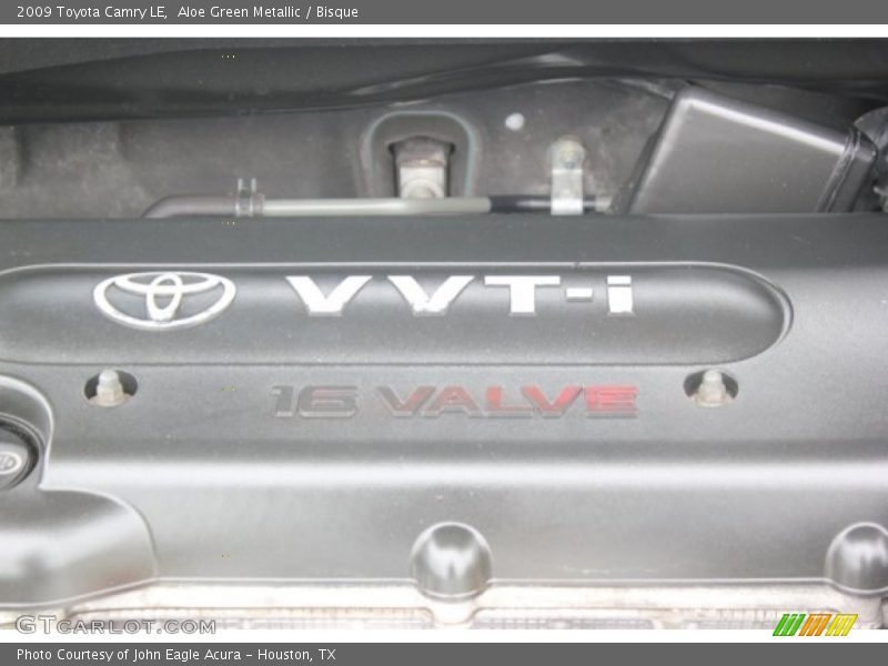 Aloe Green Metallic / Bisque 2009 Toyota Camry LE