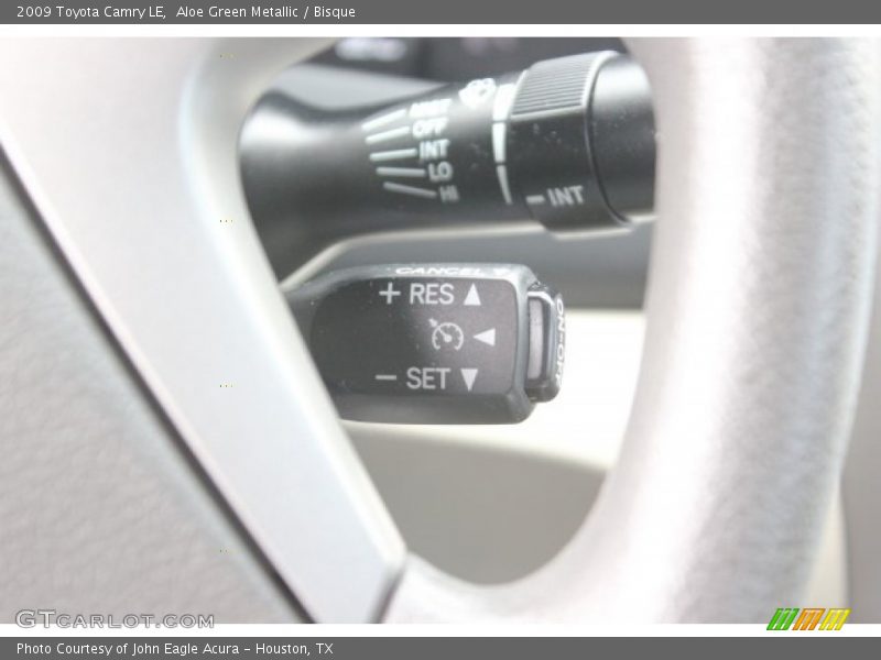 Aloe Green Metallic / Bisque 2009 Toyota Camry LE