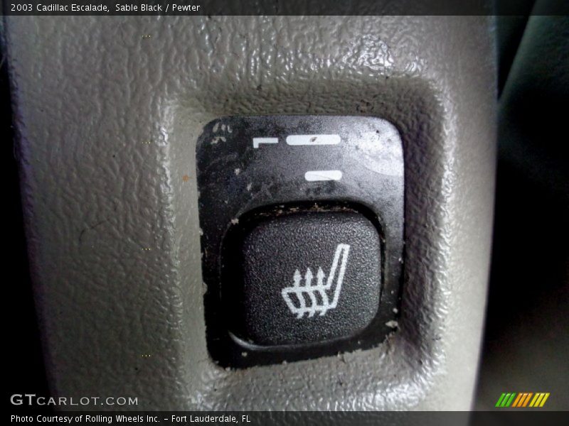 Sable Black / Pewter 2003 Cadillac Escalade